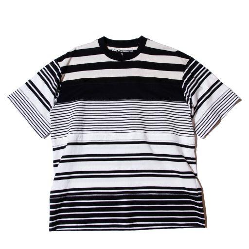 White Mountaineering CONTRASTED STRIPE T-SHIRT / ホワイトマウンテニアリング