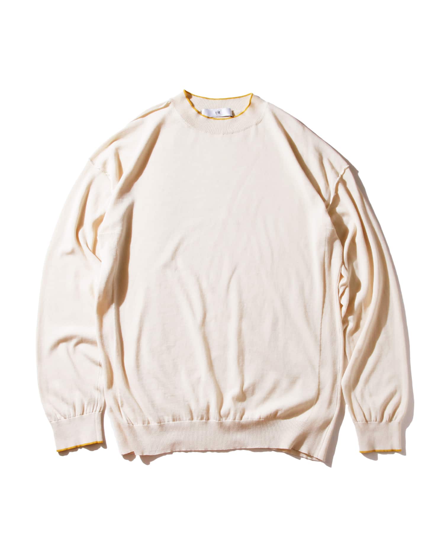 コンパクト】 ニット F/CE. WASHABLE HIGHGAGE KNIT / エフシーイー