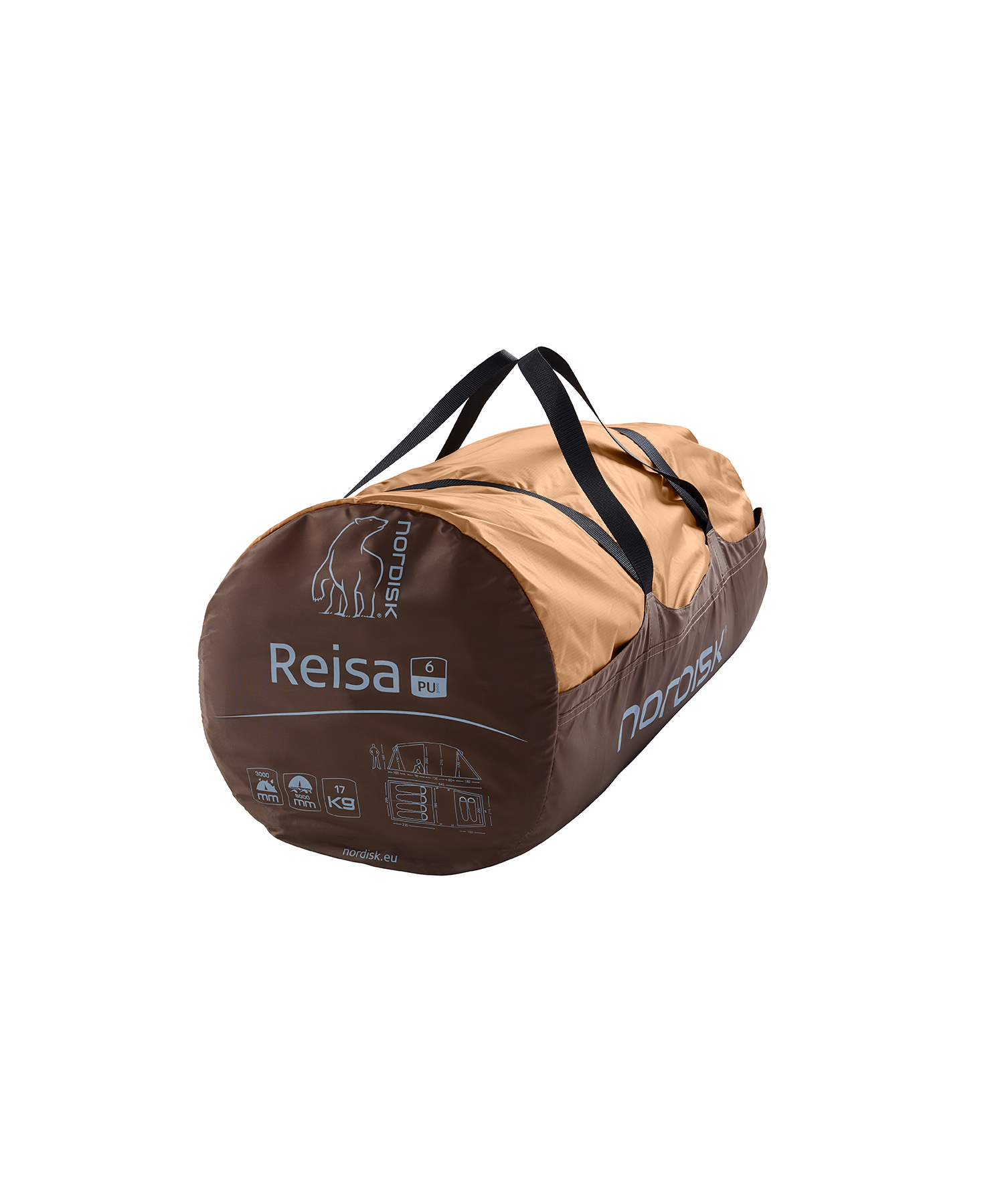 Nordisk REISA 6 PU TENT CASHEW/BROWN / ノルディスク レイサ6 PU