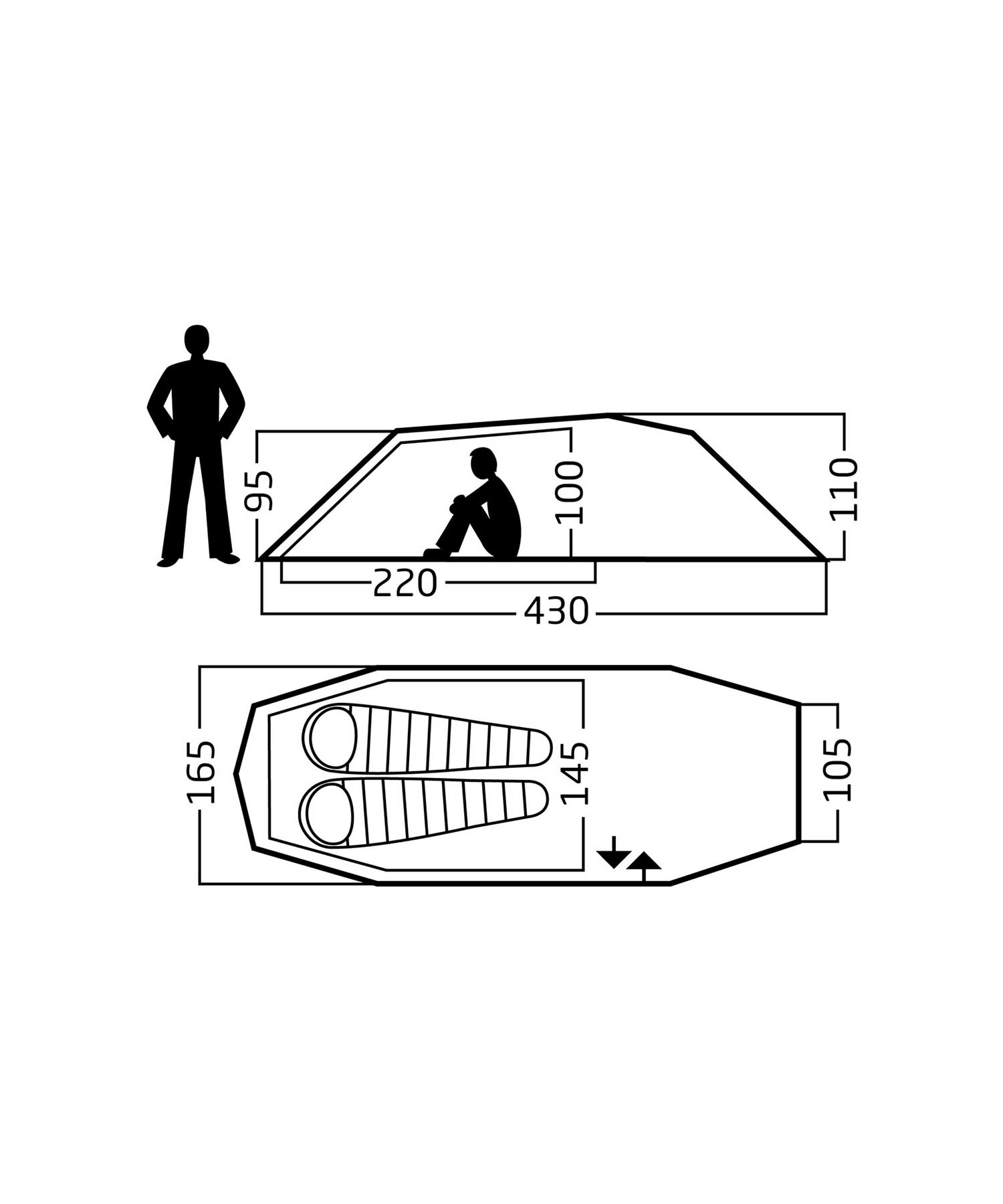 Nordisk OPPLAND2 PU TENT DARKOLIVE / ノルディスク