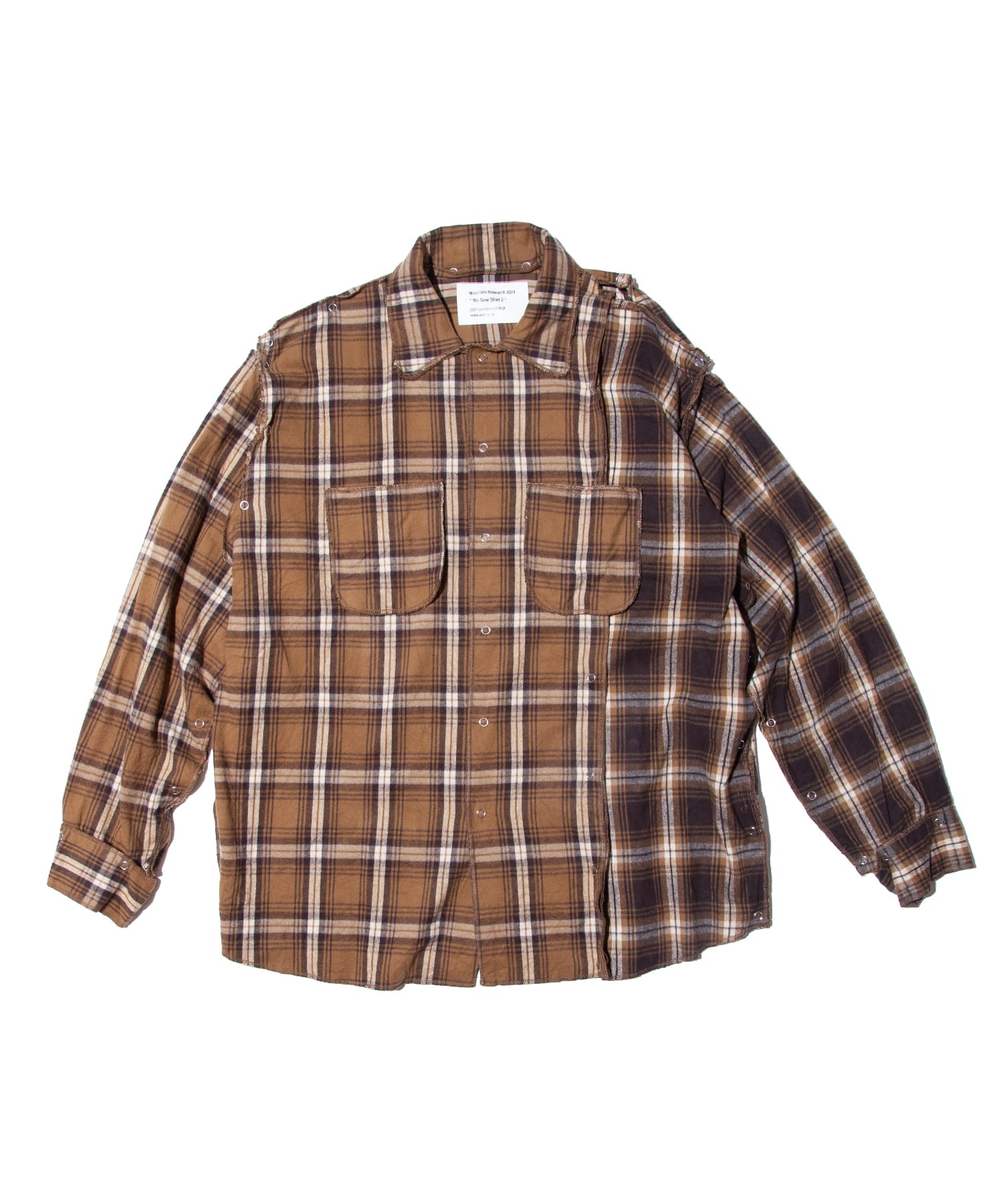 MOUNTAIN RESEARCH NO SEW SHIRT2 / マウンテンリサーチ ノーソー シャツ2 SALE / ROOT