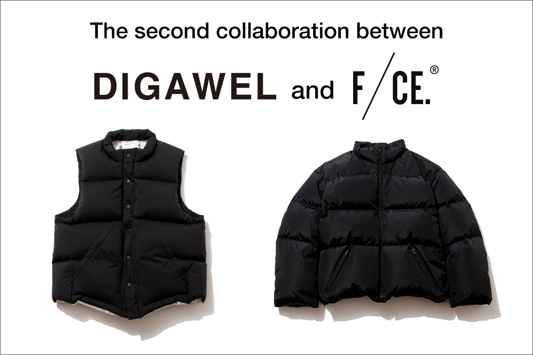 【オンラインストア】DIGAWEL × F/CE. コラボアイテム予約受付中