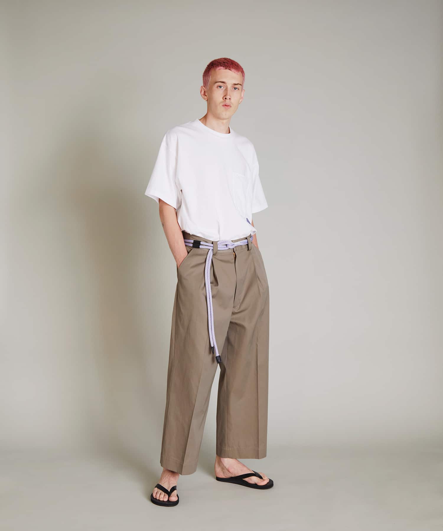 F/CE◇ボトム/OLMETEX WIDE PANTS/FST03221M0001-