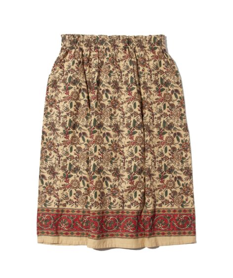 South2 West8 Army String Skirt-Batik PT./Floral / サウスツーウェスト アーミーストリングスカート バティックプリント フローラル SALE