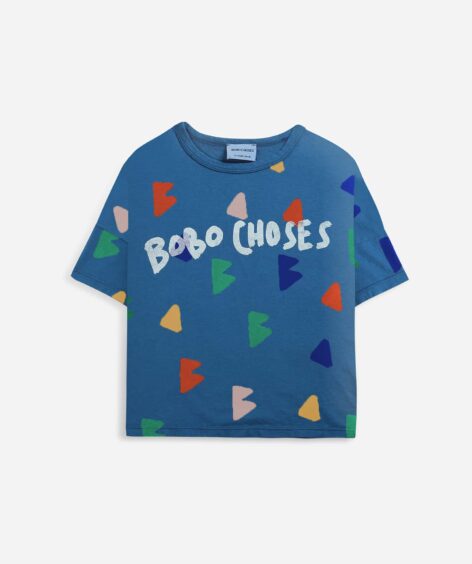 Bobo Choses B.C all over short sleeve T-shirt / ボボショーズ オールオーバー ショートスリーブTシャツ