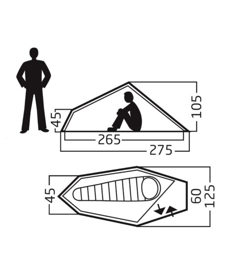 Nordisk Svalbard 1 SI Tent Green / ノルディスク スヴァルバード SI テント