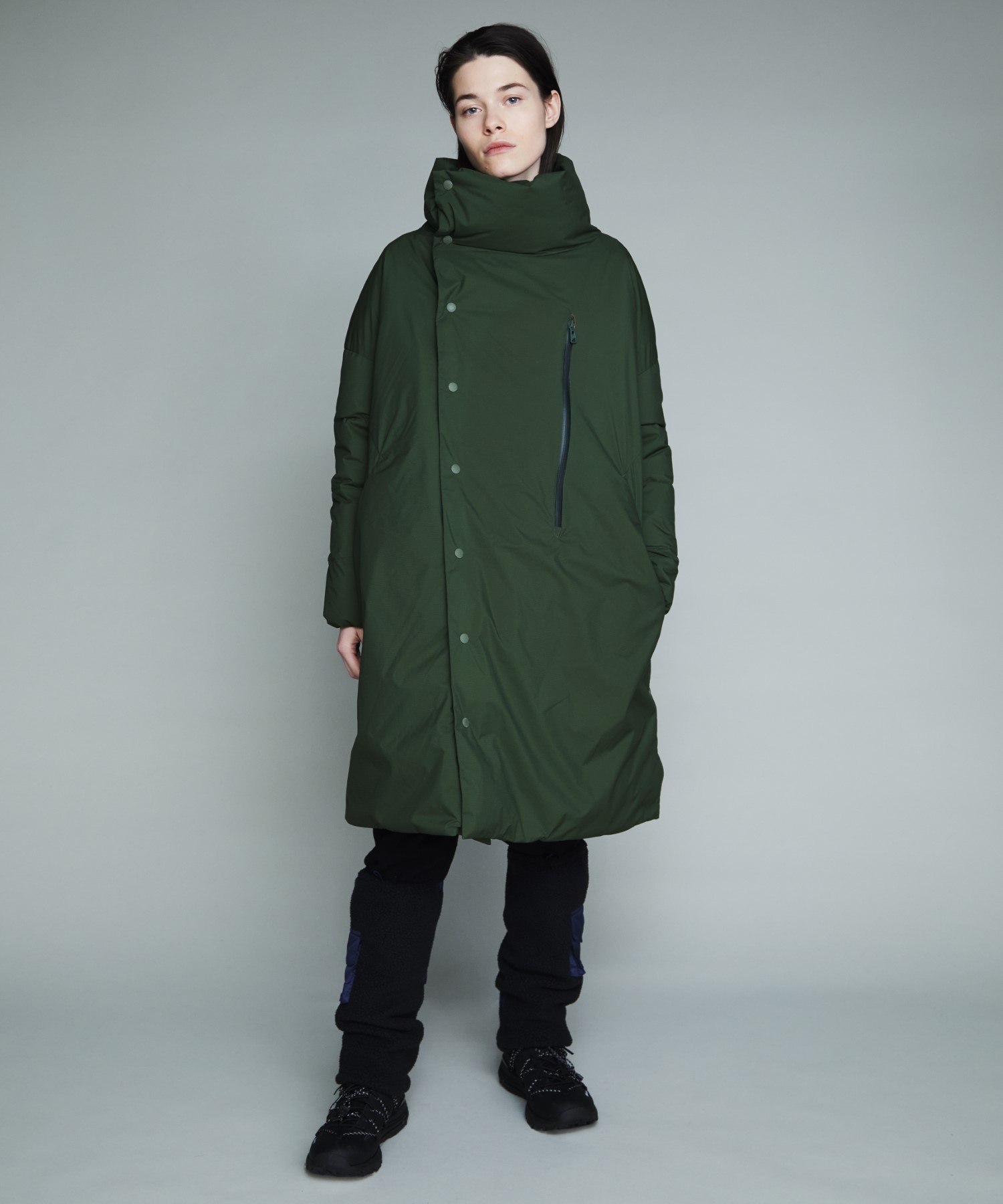 F/CE. × NANGA FT STAND DOWN COAT ブラック S | www.innoveering.net