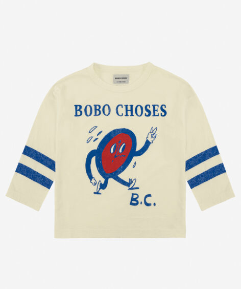 BOBO CHOSES Walking Clock long sleeve T-shirt / ボボショーズ ウォーキングクロック ロングスリーブ Tシャツ