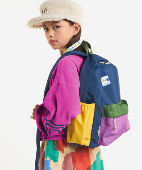 BOBO CHOSES Color Block backpack / ボボショーズ カラーブロックバックパック SALE