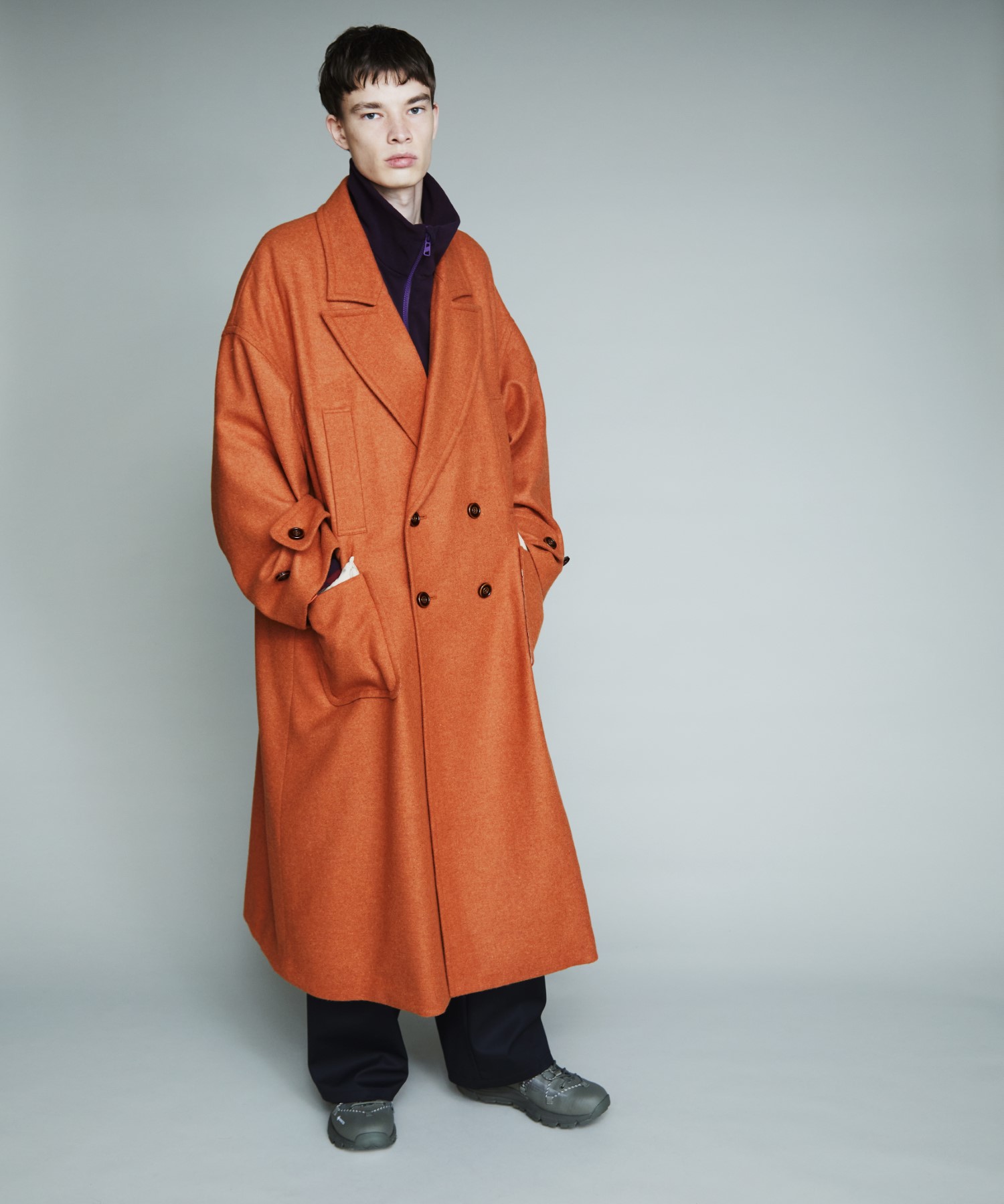 F/CE. WATER REPELLENT WOOL COAT / エフシーイー ウォーターリペ ...