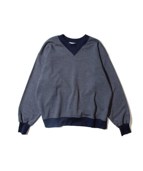 NUTERM WOOL SWEAT SHIRT / ニュータム ウールスウェットシャツ
