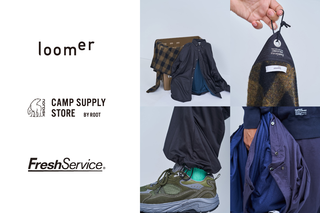 FreshService × loomer for NORDISK CAMP SUPPLY STORE