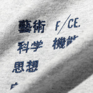 F/CE. × TACOMA FUJI RECORDS 藝術科学思想自然 x F/CE.機能 