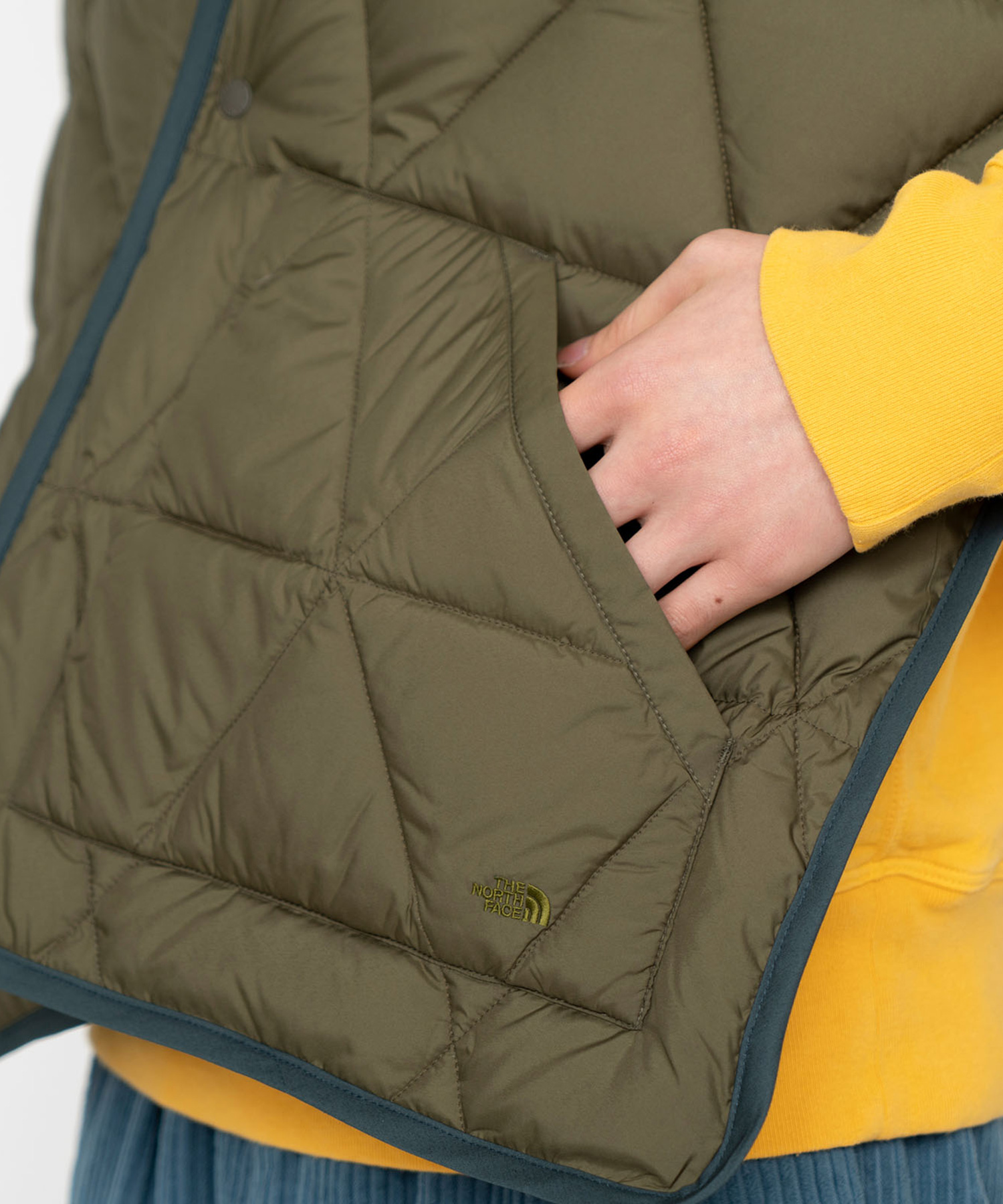 THE NORTH FACE PURPLE LABEL Lightweight Twill Mountain Down Cape