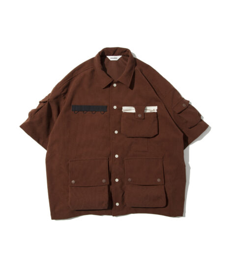F/CE.×DIGAWEL 7 Pockets Corduroy S/S Shirt / エフシーイー×ディガウェル 7ポケット コーデュロイショートスリーブシャツ