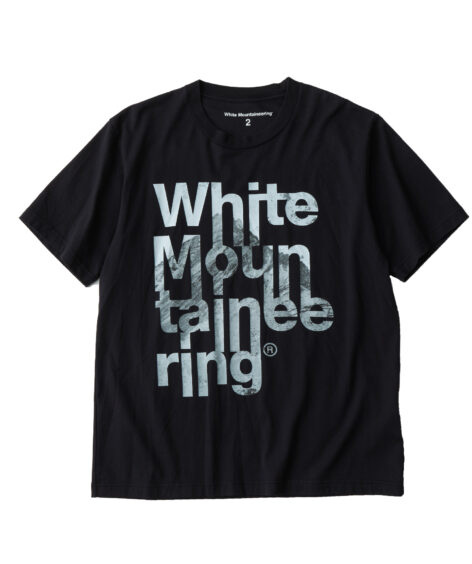 White Mountaineering MOUNTAINLOGO T-SHIRT / ホワイトマウンテニアリング マウンテンロゴTシャツ SALE