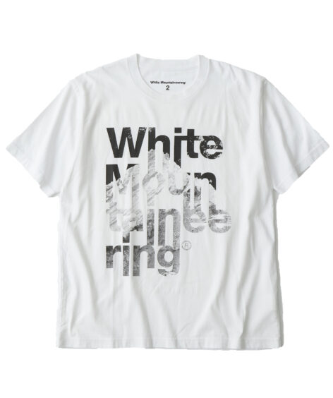 White Mountaineering MOUNTAINLOGO T-SHIRT / ホワイトマウンテニアリング マウンテンロゴTシャツ SALE