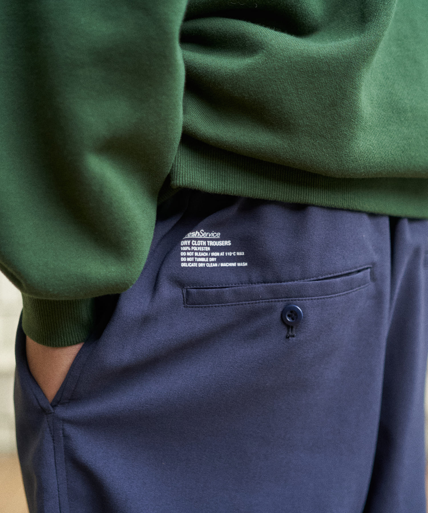 FreshService DRY CLOTH TROUSERS / フレッシュサービス ドライクロス