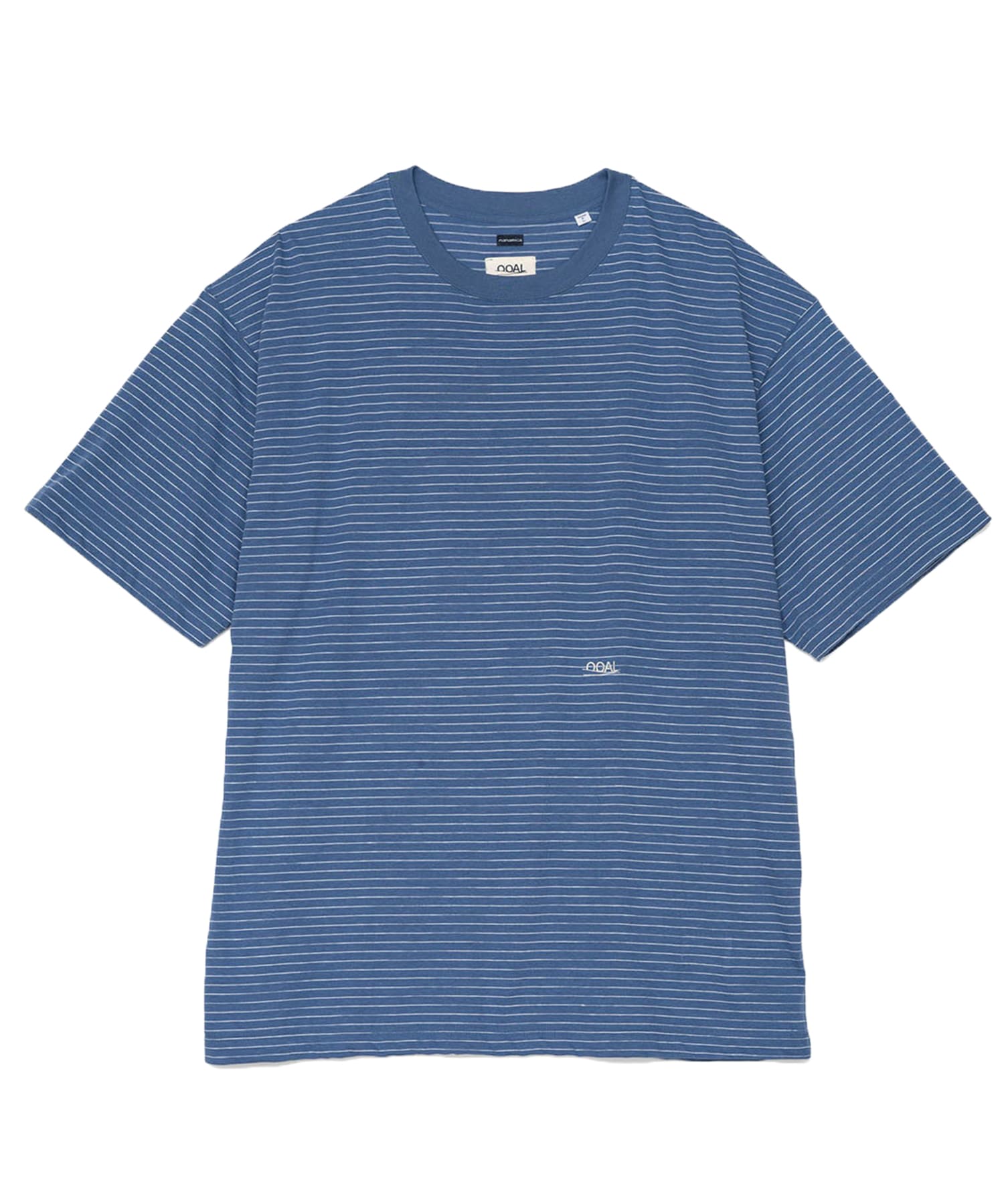 nanamica OOAL KODENSHI Stripe H/S Tee | www.trevires.be