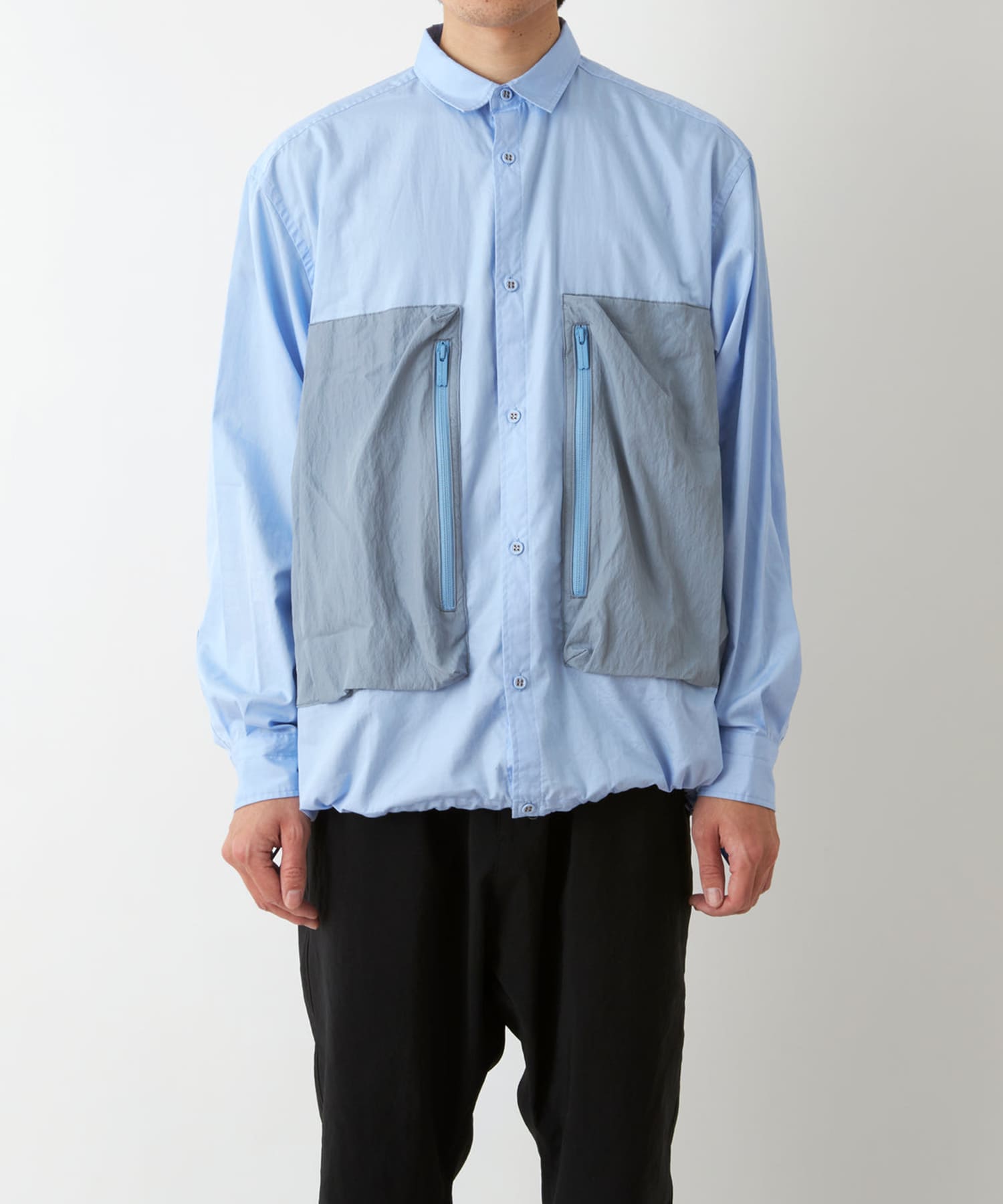 White Mountaineering SHIRT WITH LARGE POCKETS / ホワイト