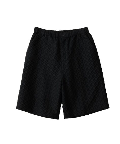 White Mountaineering PARQUET PATTERN JACQUARD WIDE SHORT PANT / ホワイトマウンテニアリング パルケットパターンジャクアード ワイドショーツパンツ
