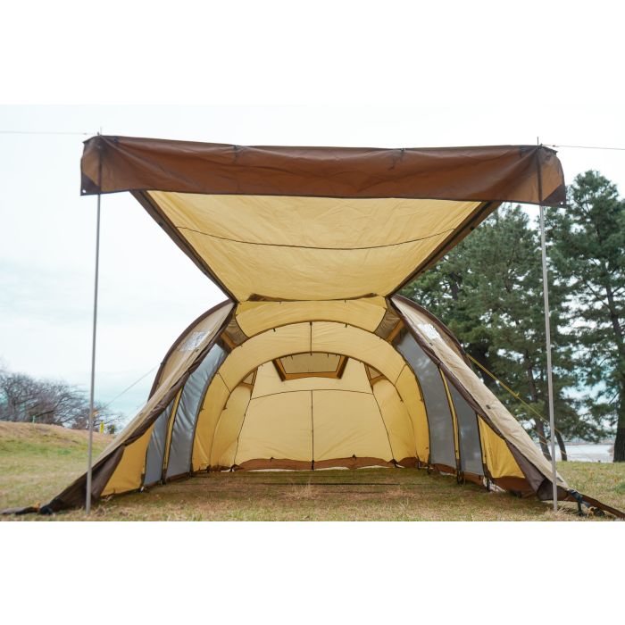 NORDISK Reisa 6 PU Tent Beige With Brown Skirt-SM (T122075) / ノル