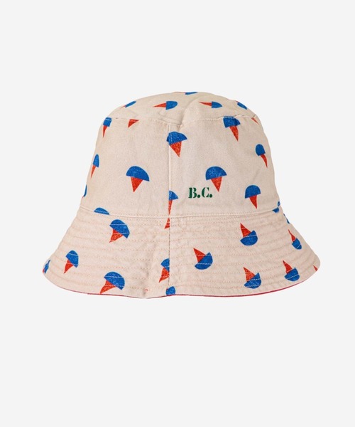 Bobo Choses Sail Boat all over reversible hat / ボボショーズ 