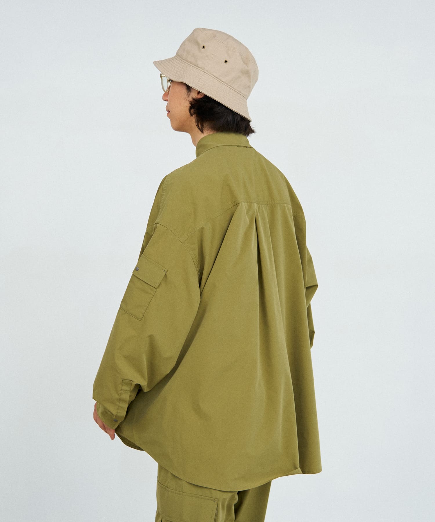 FreshService DRY TYPEWRITER TACTICAL POCKET L/S SHIRT / フレッシュ