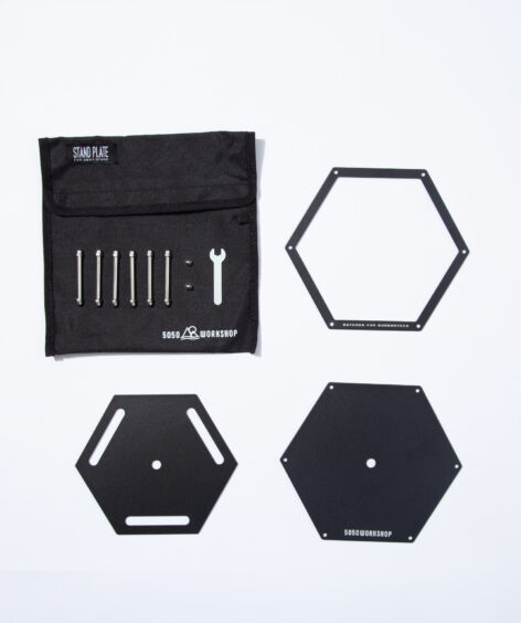 5050WORKSHOP STAND PLATE for 2WAY STAND / フィフティフィフティワークショップ スタンドプレート フォー 2WAYスタンド