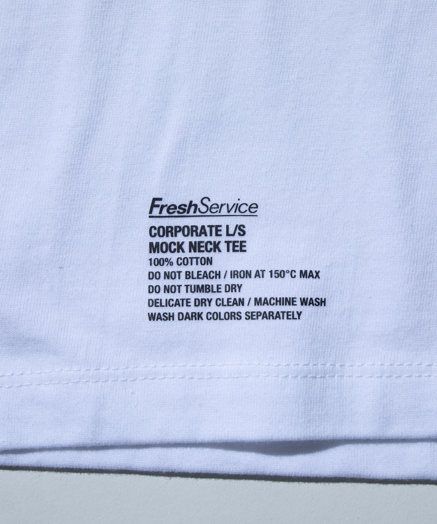 Fresh Service 2-PACK OVERSIZED L/S MOCKNECK TEE / フレッシュ 