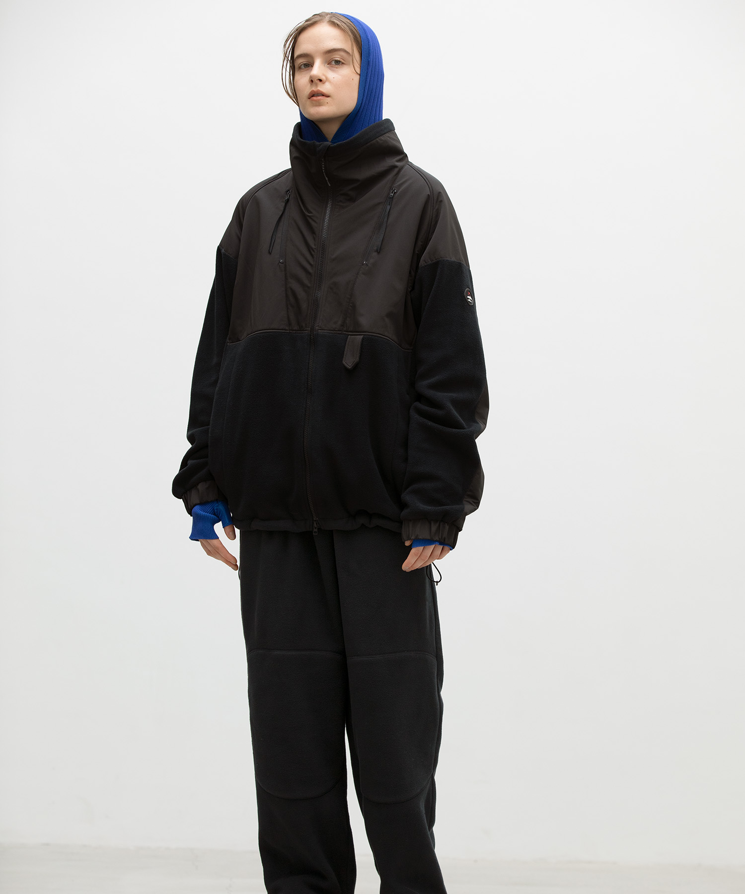 Y(dot) BY NORDISK STAND NECK FLEECE JACKET / ワイドットバイノル