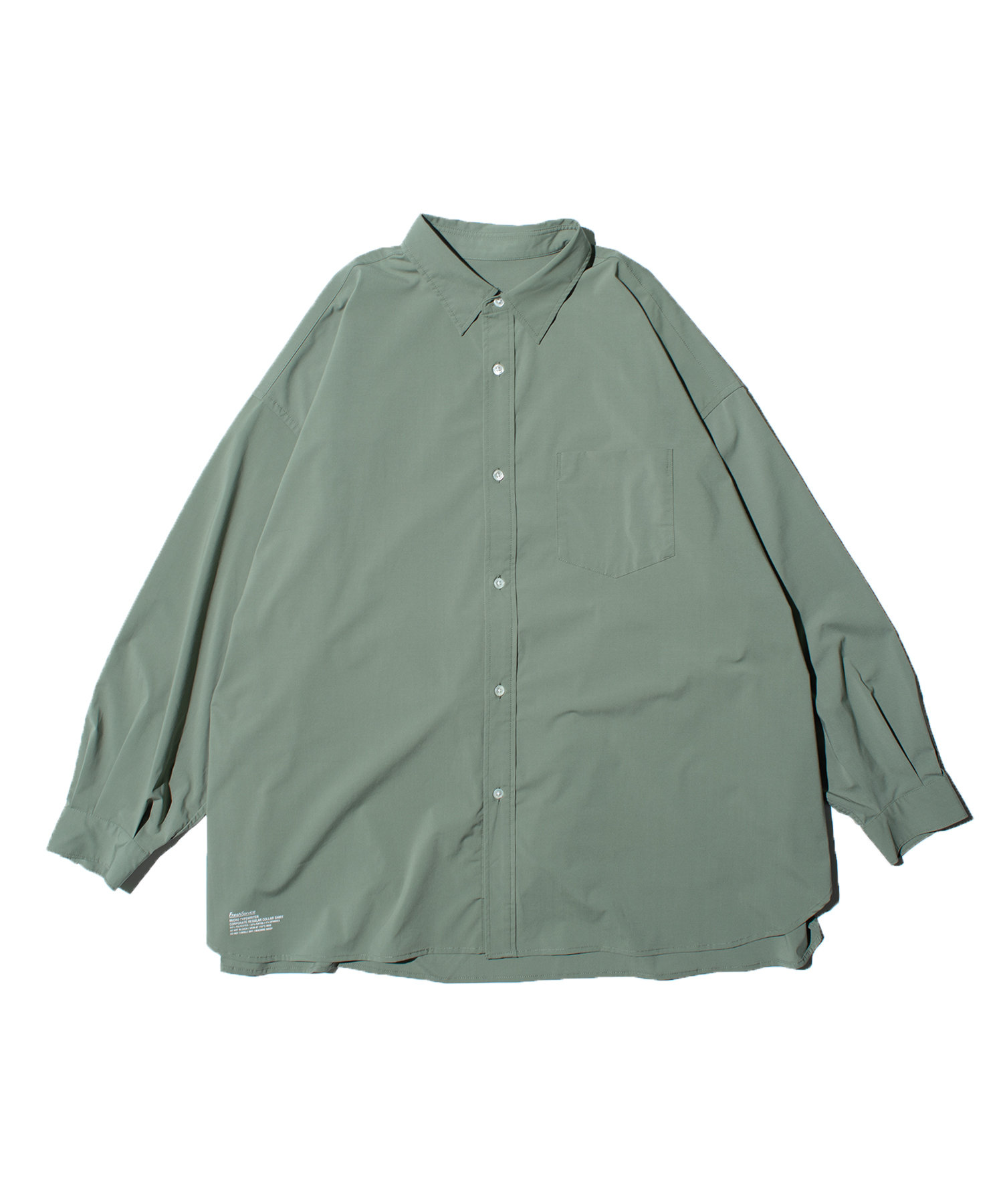 Fresh Service MICRO TYPEWRITER CORPORATE L/S REGULAR / フレッシュ