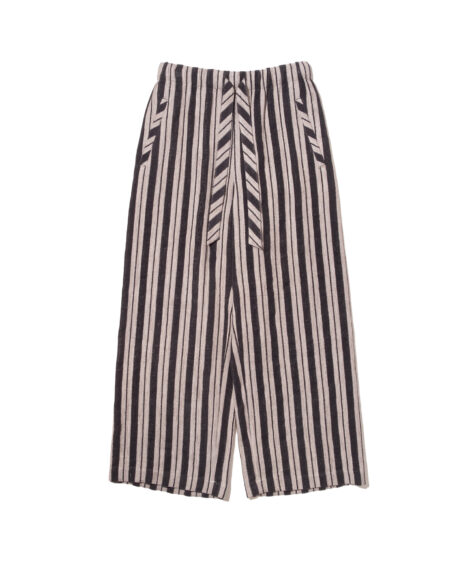 SANA easy wide pants (jacquard stripe) / サナ イージーワイドパンツ（ジャカードストライプ）
