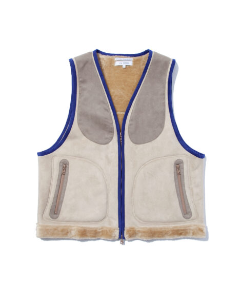 F/CE. ECOPEL SHEEPSKIN VEST / エフシーイー エコペル シープスキン ベスト