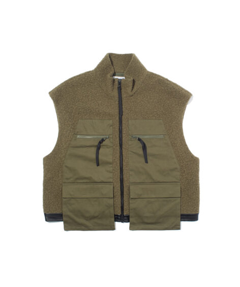 F/CE. NAPPING WOOL VEST / エフシーイー ナッピング ウール ベスト