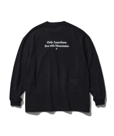 MOUNTAIN RESEARCH Black L/S Tee / マウンテンリサーチ ブラック L/S Tシャツ