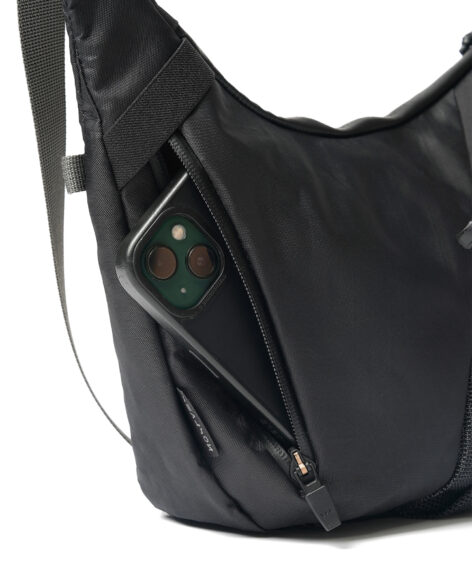 SEALSON CROSSBODY BAG -BLACK / シールソン クロスボディ バッグ -ブラック