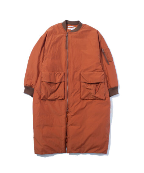 F/CE. RECYCLED DOWN MA-1 LONG COAT / エフシーイー リサイクル ダウン MA-1 ロング コート