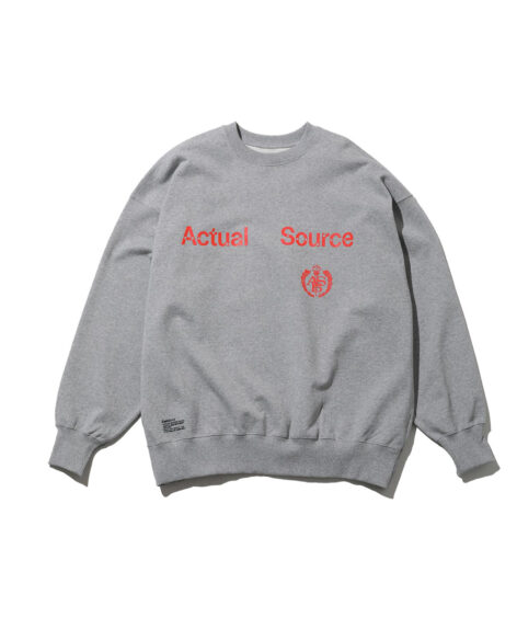 Fresh Service AS×FS LIGHT OZ CREW NECK SWEAT COLLEGE / フレッシュサービス AS×FS ライトオンス クルーネック スウェット カレッジ