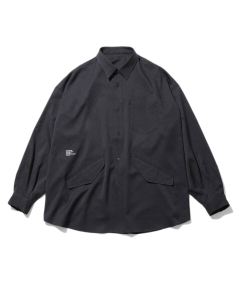 Fresh Service WOOLY TWILL TECH SHIRT / フレッシュサービス ウーリー ツイル テック シャツ