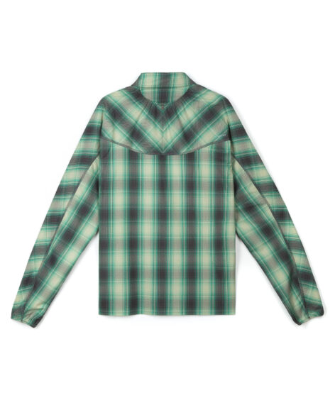 SATISFY PEACESHELL RIVER SHIRT /CHECK / サティスファイ PEACESHELL リバー シャツ/チェック