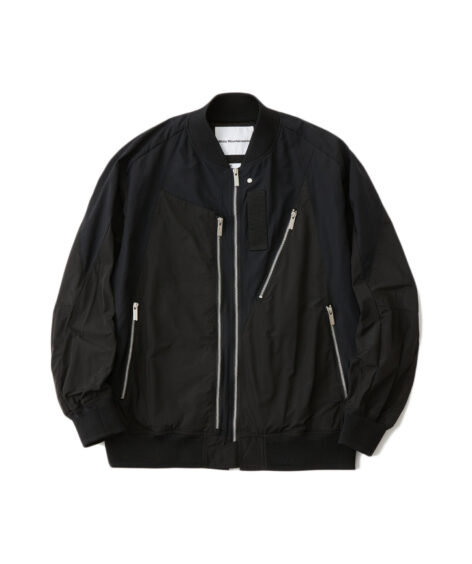 White Mountaineering ASYMMETRY FLIGHT JACKET / ホワイトマウンテニアリング アシンメトリーフライトジャケット