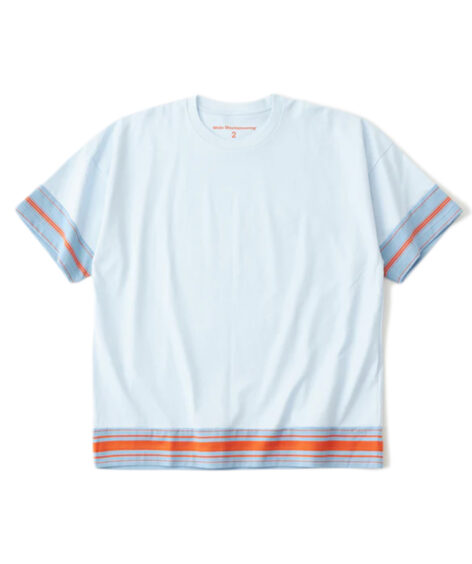 White Mountaineering RANDAM STRIPE T-SHIRT / ホワイトマウンテニアリング ランダムストライプTシャツ