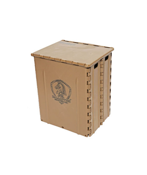 Ballistics FOLDING STOOL BOX COYOTE BROWN / バリスティクス フォールディング スツールボックス