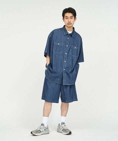 Fresh Service LIGHT DENIM S/S SHIRT / フレッシュサービス ライトデニム S/S シャツ