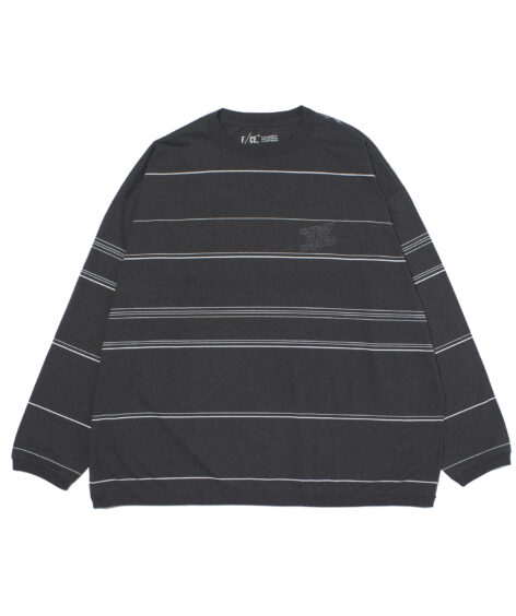 ※予約販売※ F/CE. RE LOGO LONG SLEEVE BORDER T / エフシーイー リ ロゴ ロングスリーブ ボーダー ティー