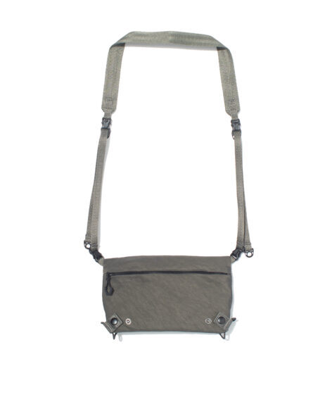 ※予約販売※F/CE. TEXTURED TWILL DRAWSTRING SACOCHE / エフシーイー テクスチャード ツイル ドローストリング サコッシュ