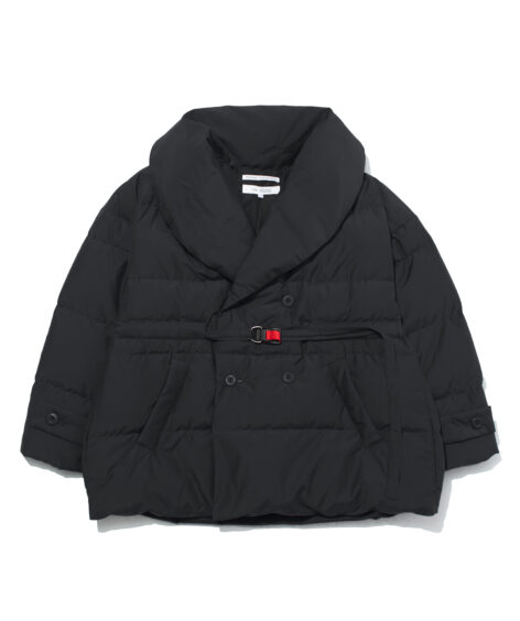 ※予約販売※F/CE. RECYCLED DOWN OVERLAY SHAWL COLLAR COAT / エフシーイー リサイクル ダウン オーバーレイ ショールカラー コート