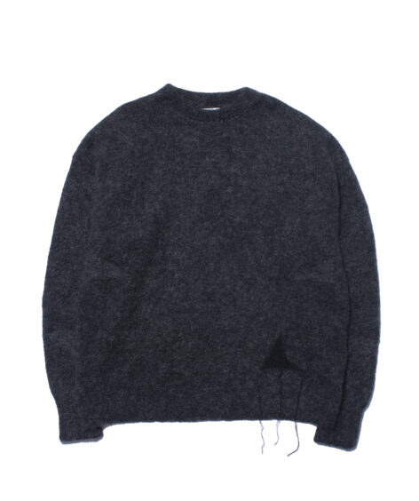 ROA DROPSTITCH Mohair Knit Crewneck / ロア DROPSTITCH モヘア ニット クルーネック