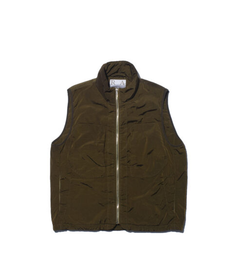 RANRA TREKER CANVAS NYLON VEST / ランラ トレーカー キャンバス ナイロン ベスト